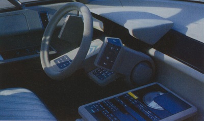 Citroen Eole Concept, 1986 - Interior